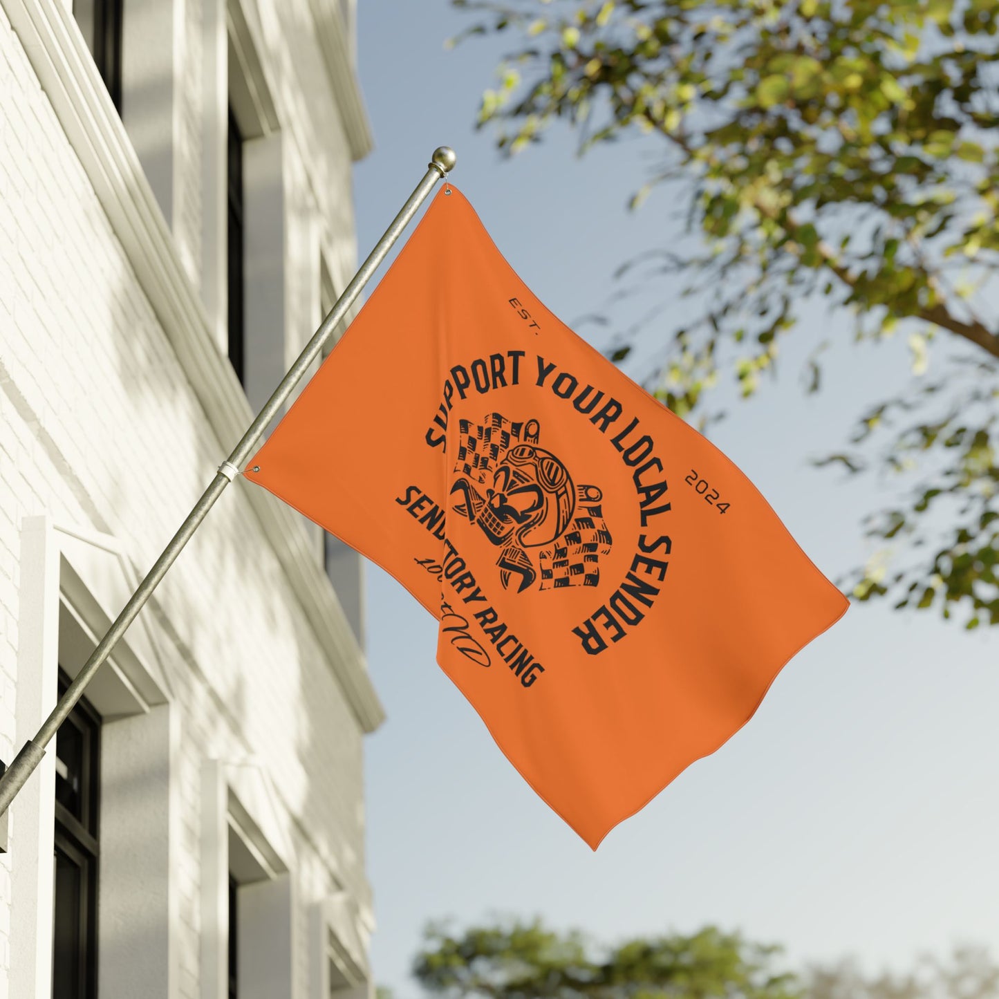 send factory racing flags