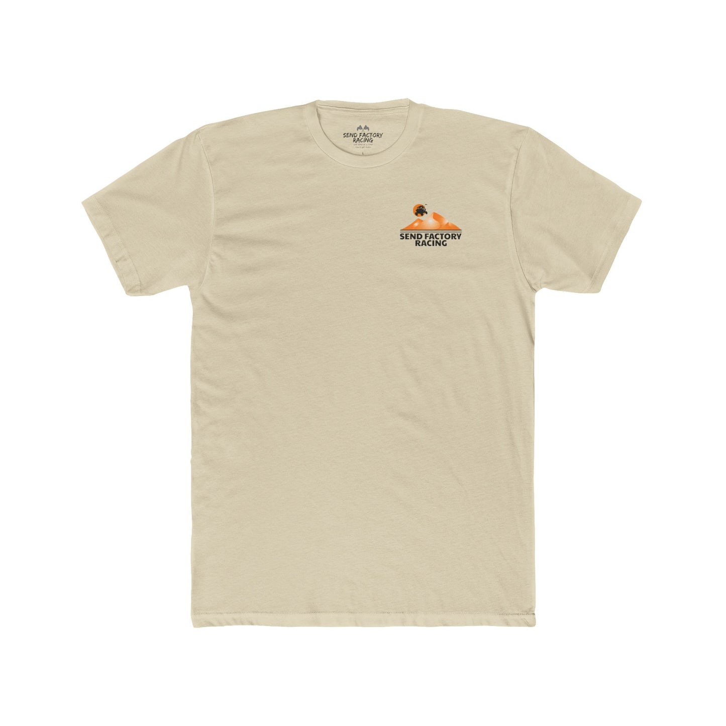 Send Factory Racing Unisex Crew Tee - Motivational Cotton T-Shirt for Racing Enthusiasts