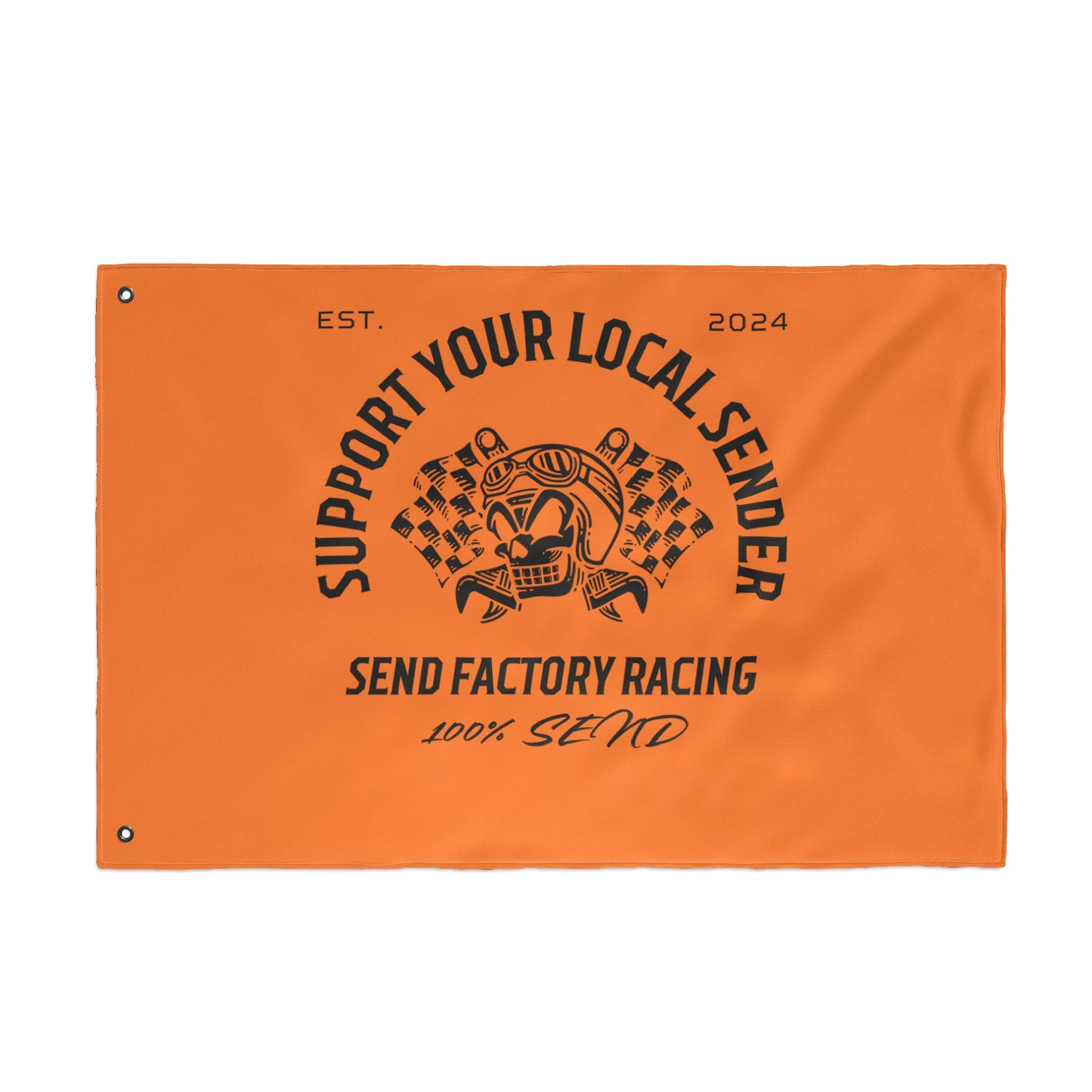 send factory racing flags