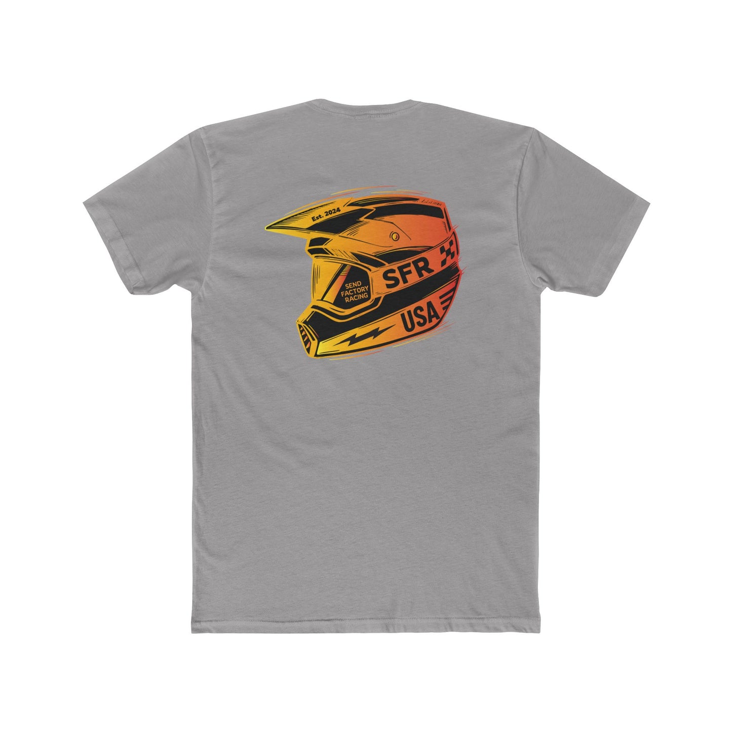 Send Factory Racing Unisex Crew Tee - Motivational Cotton T-Shirt for Racing Enthusiasts