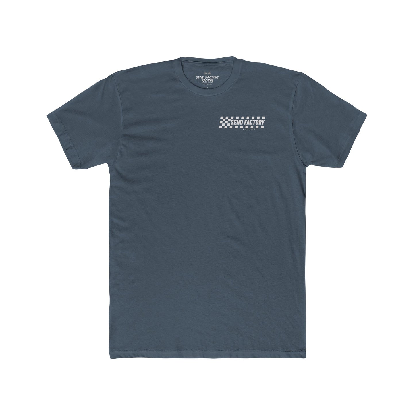 Send Factory Racing Unisex Crew Tee - Motivational Cotton T-Shirt for Racing Enthusiasts
