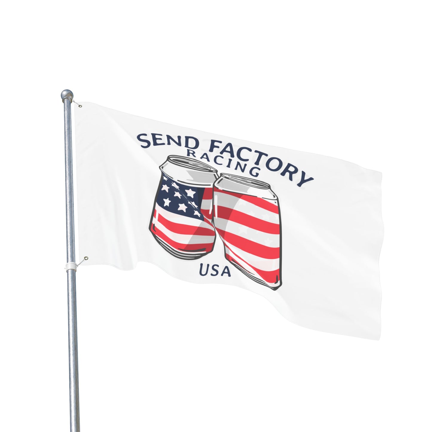 send factory racing flags
