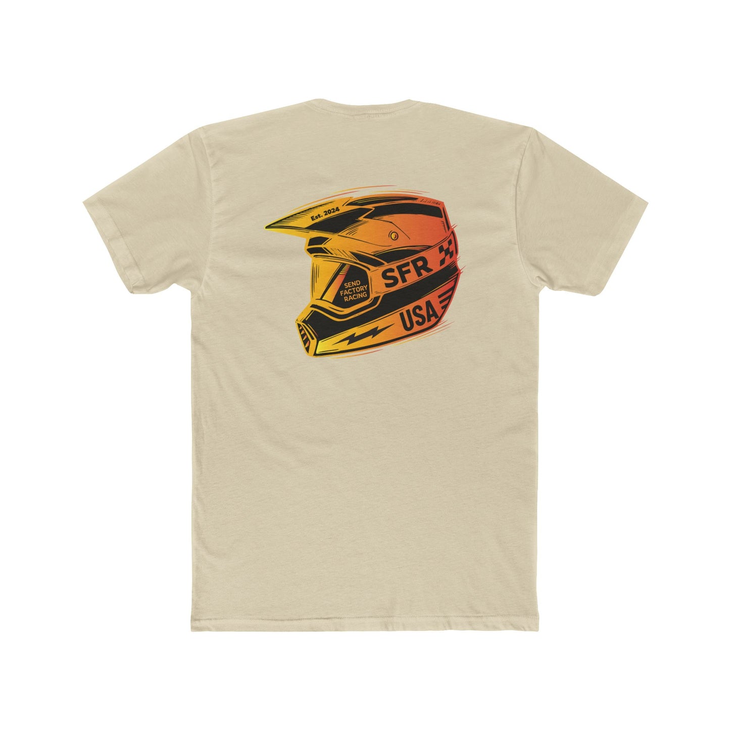 Send Factory Racing Unisex Crew Tee - Motivational Cotton T-Shirt for Racing Enthusiasts