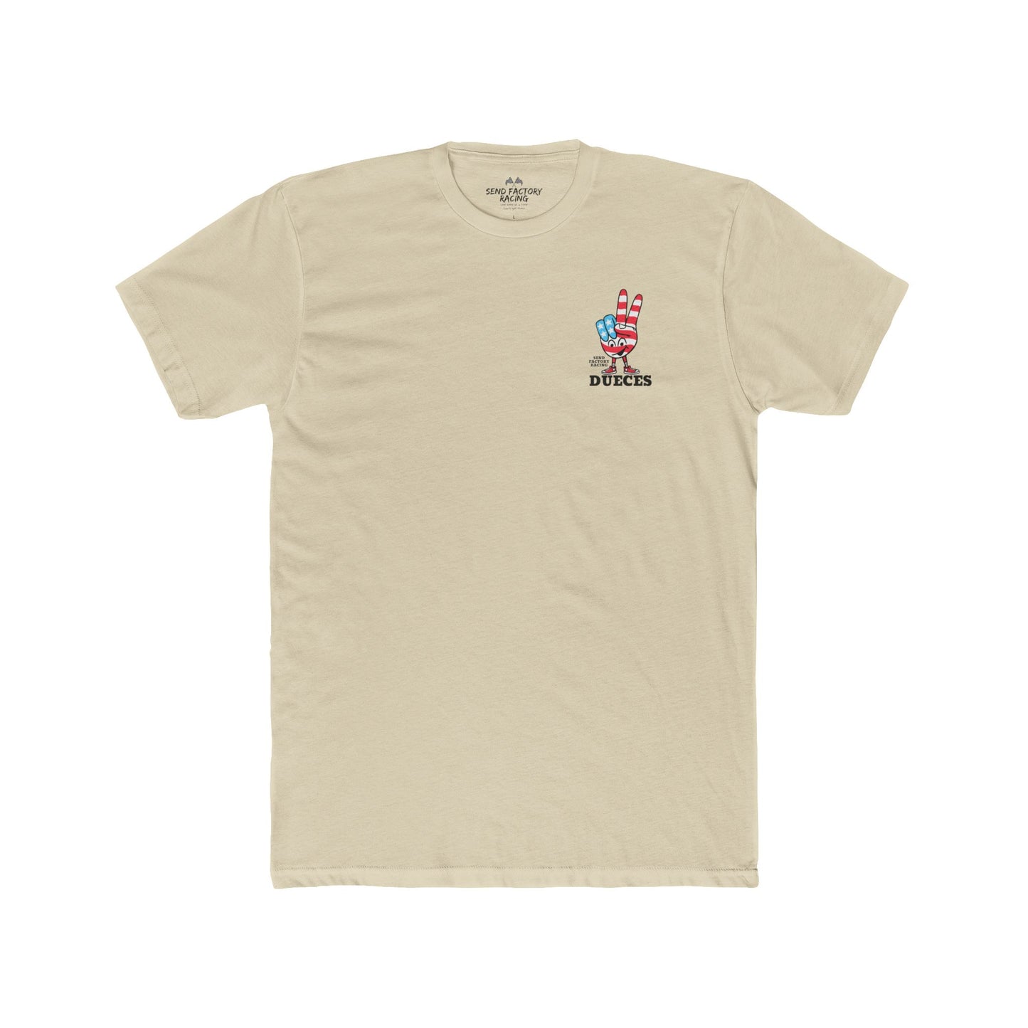 Send Factory Racing Unisex Crew Tee - Motivational Cotton T-Shirt for Racing Enthusiasts