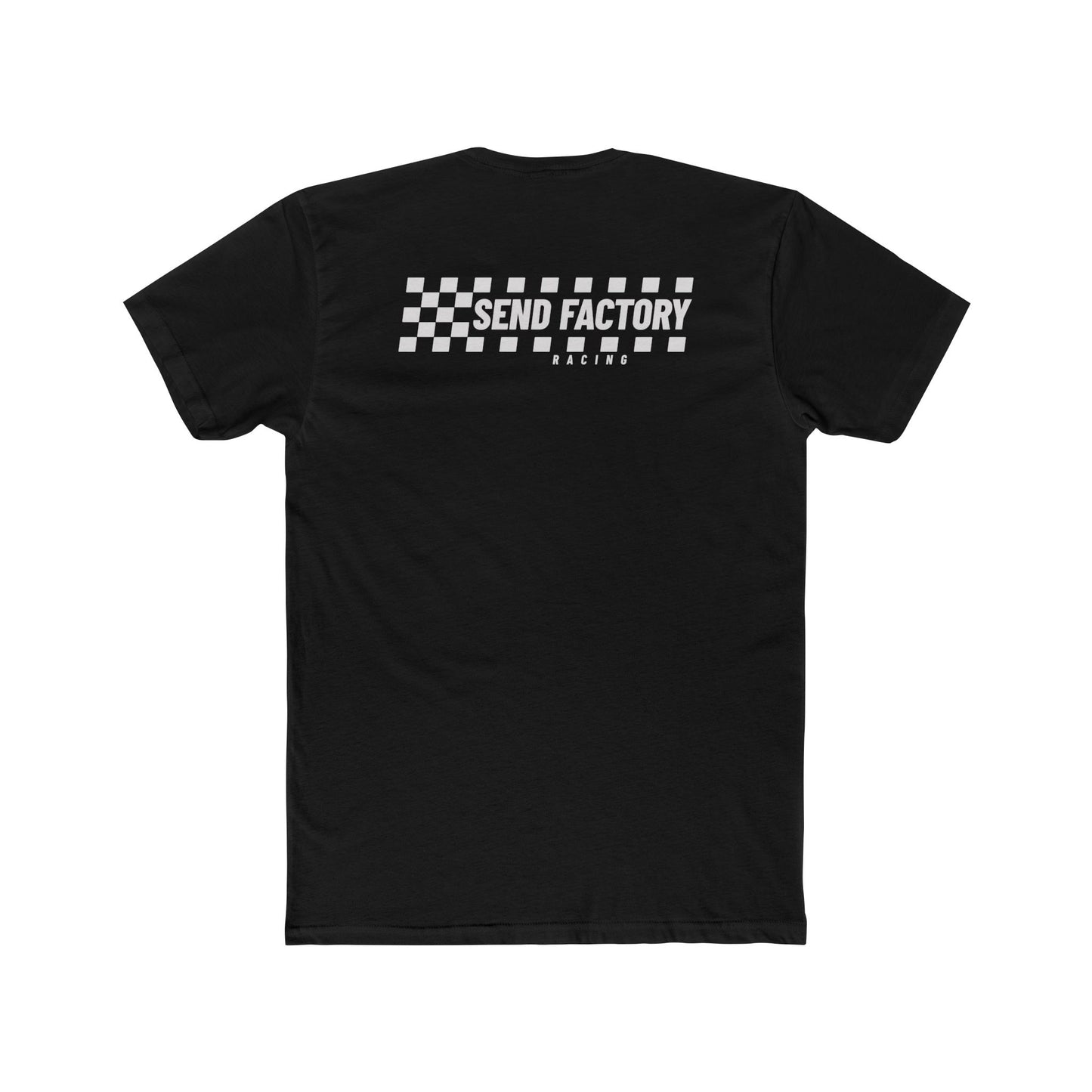 Send Factory Racing Unisex Crew Tee - Motivational Cotton T-Shirt for Racing Enthusiasts