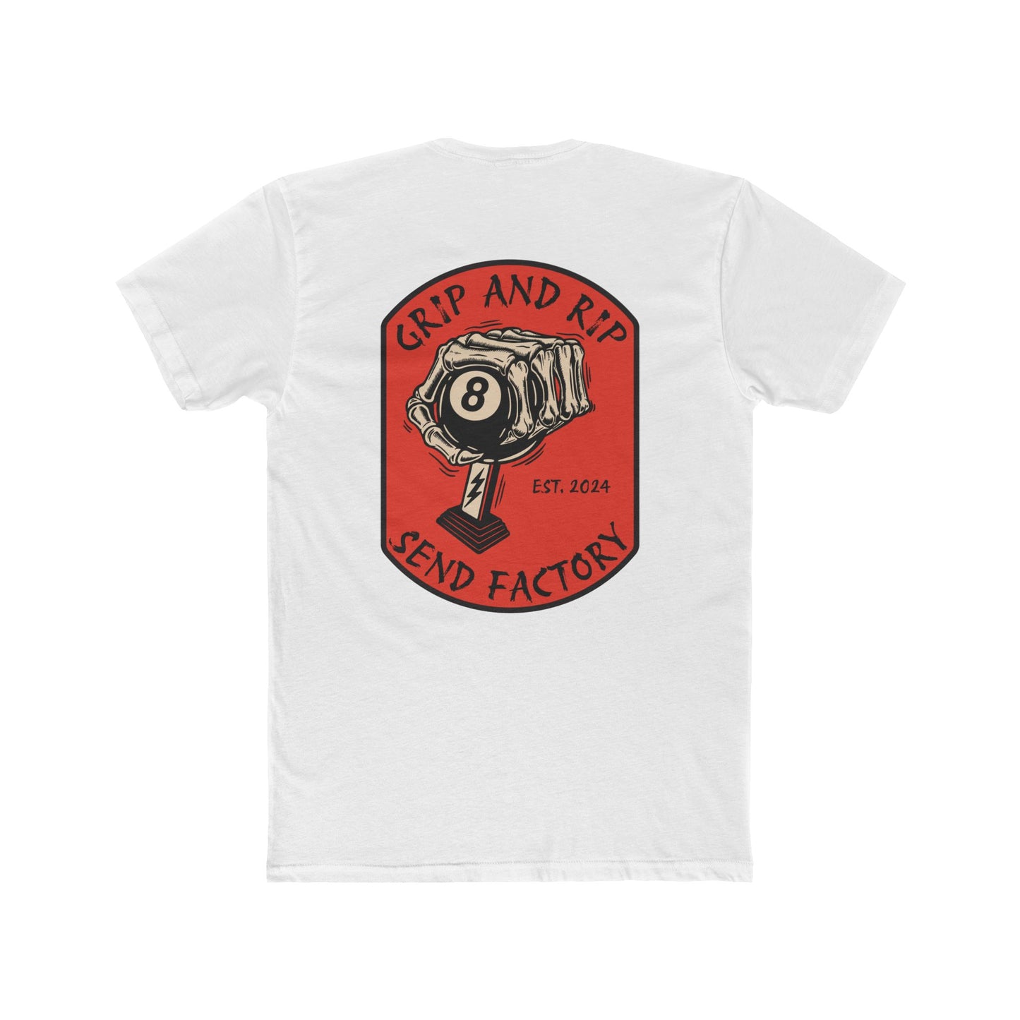 Send Factory Racing Unisex Crew Tee - Motivational Cotton T-Shirt for Racing Enthusiasts