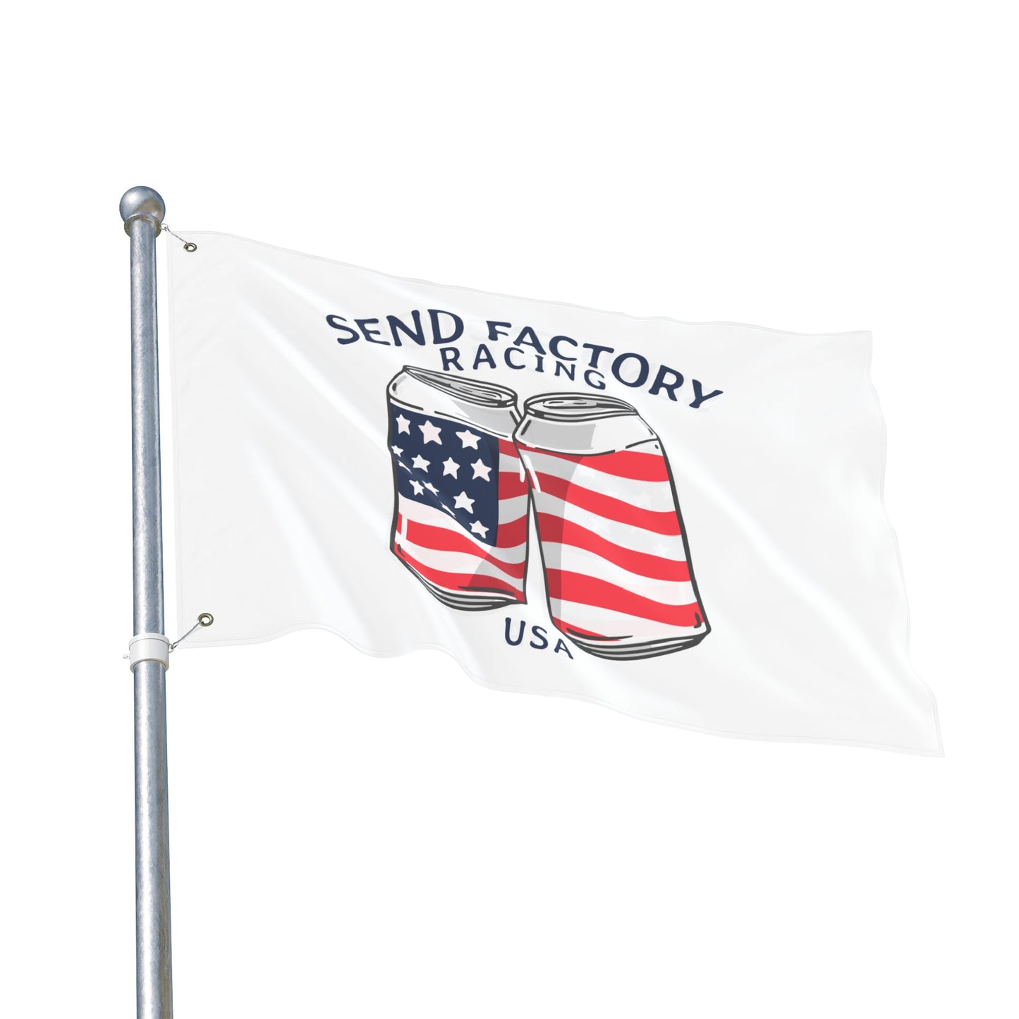 send factory racing flags