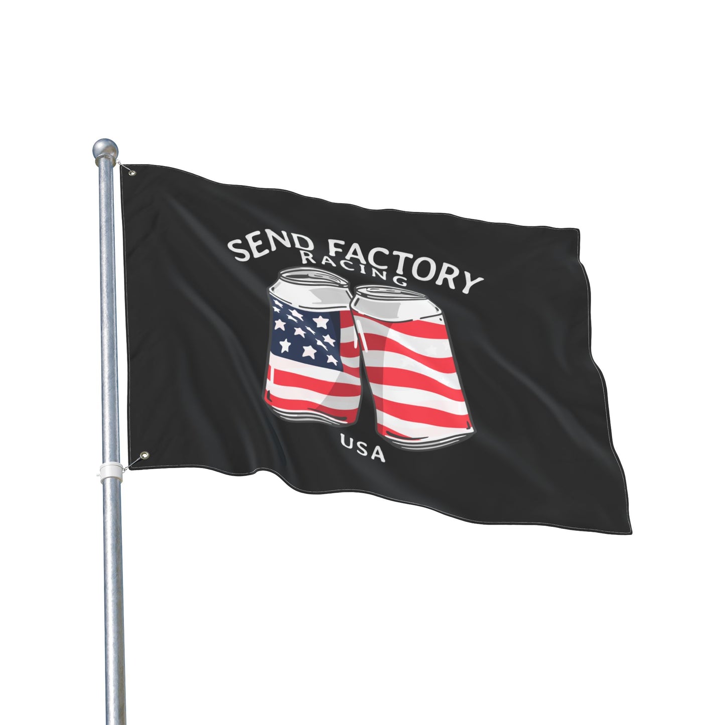 send factory racing flags