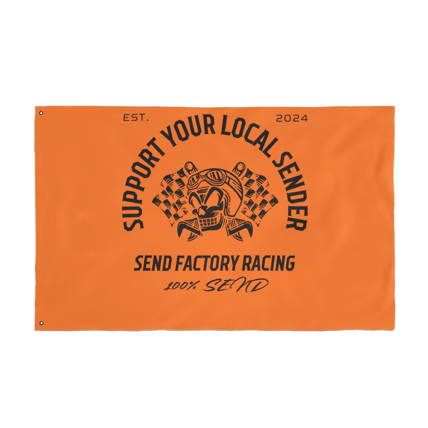 send factory racing flags