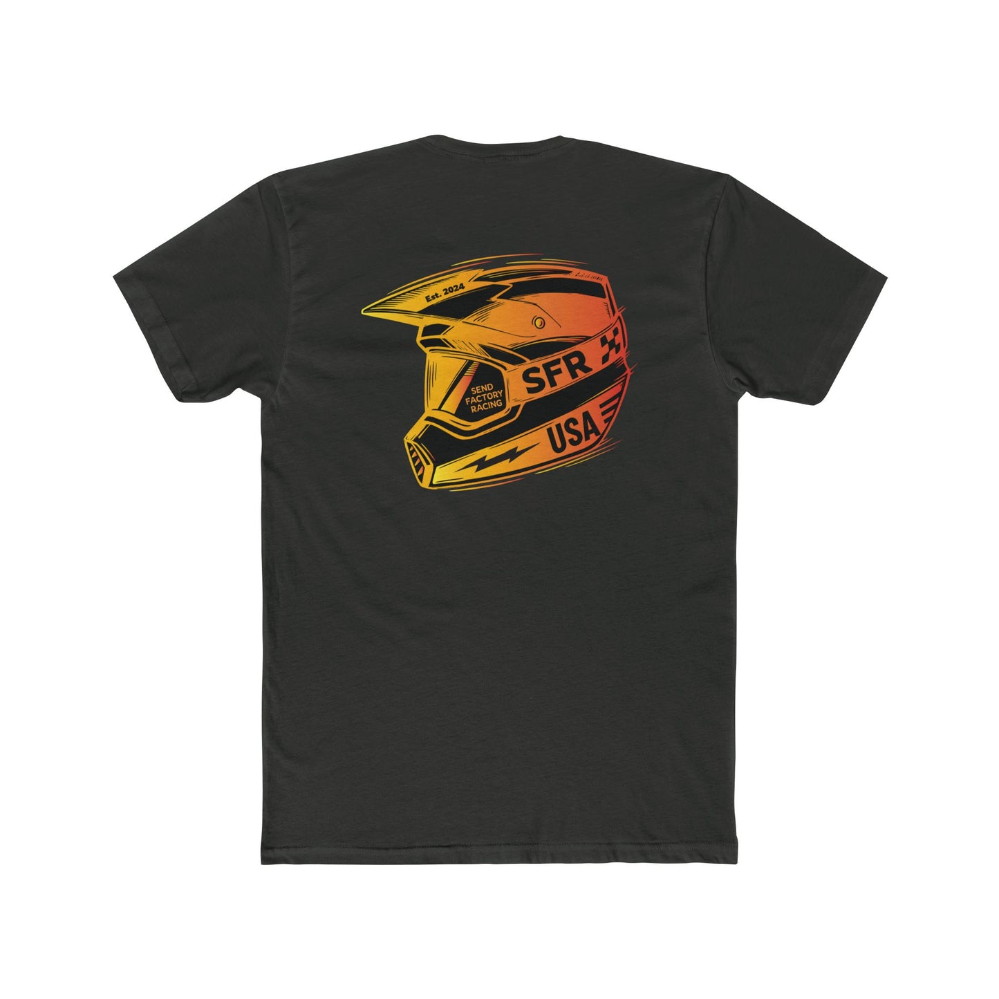Send Factory Racing Unisex Crew Tee - Motivational Cotton T-Shirt for Racing Enthusiasts