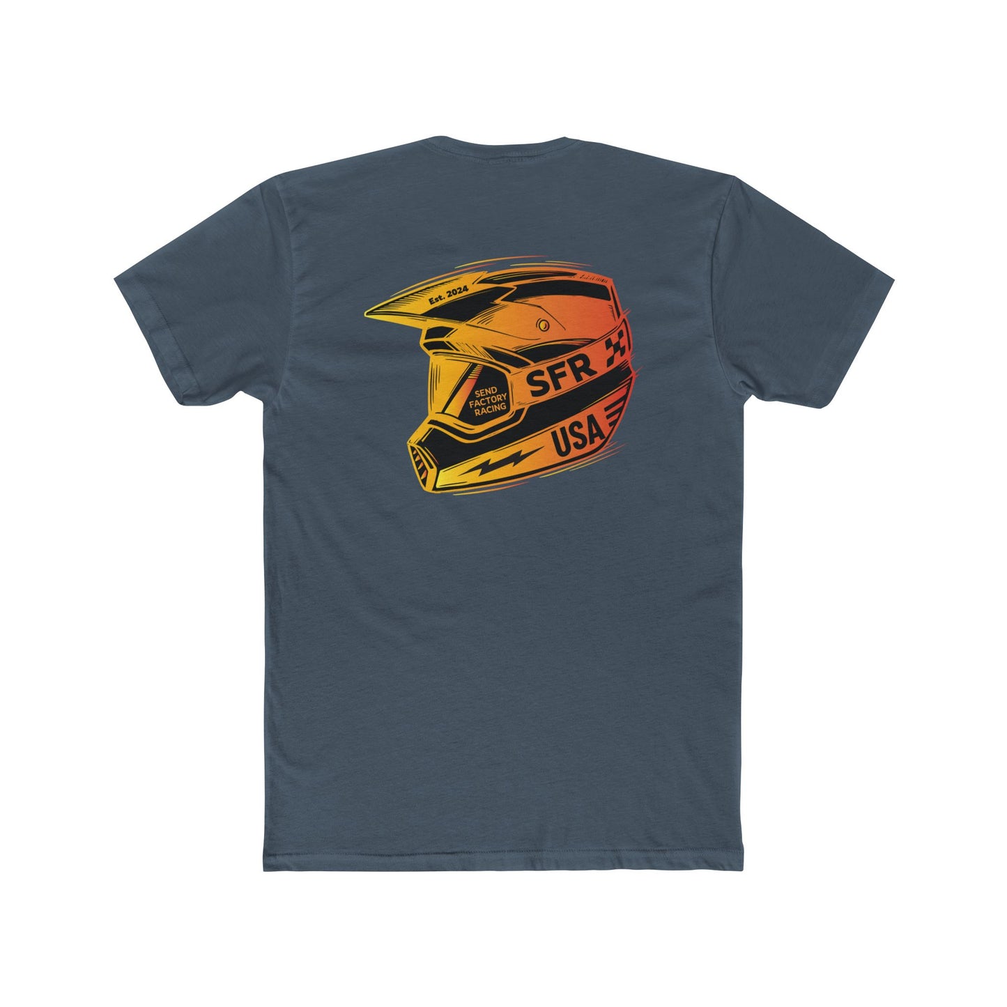 Send Factory Racing Unisex Crew Tee - Motivational Cotton T-Shirt for Racing Enthusiasts