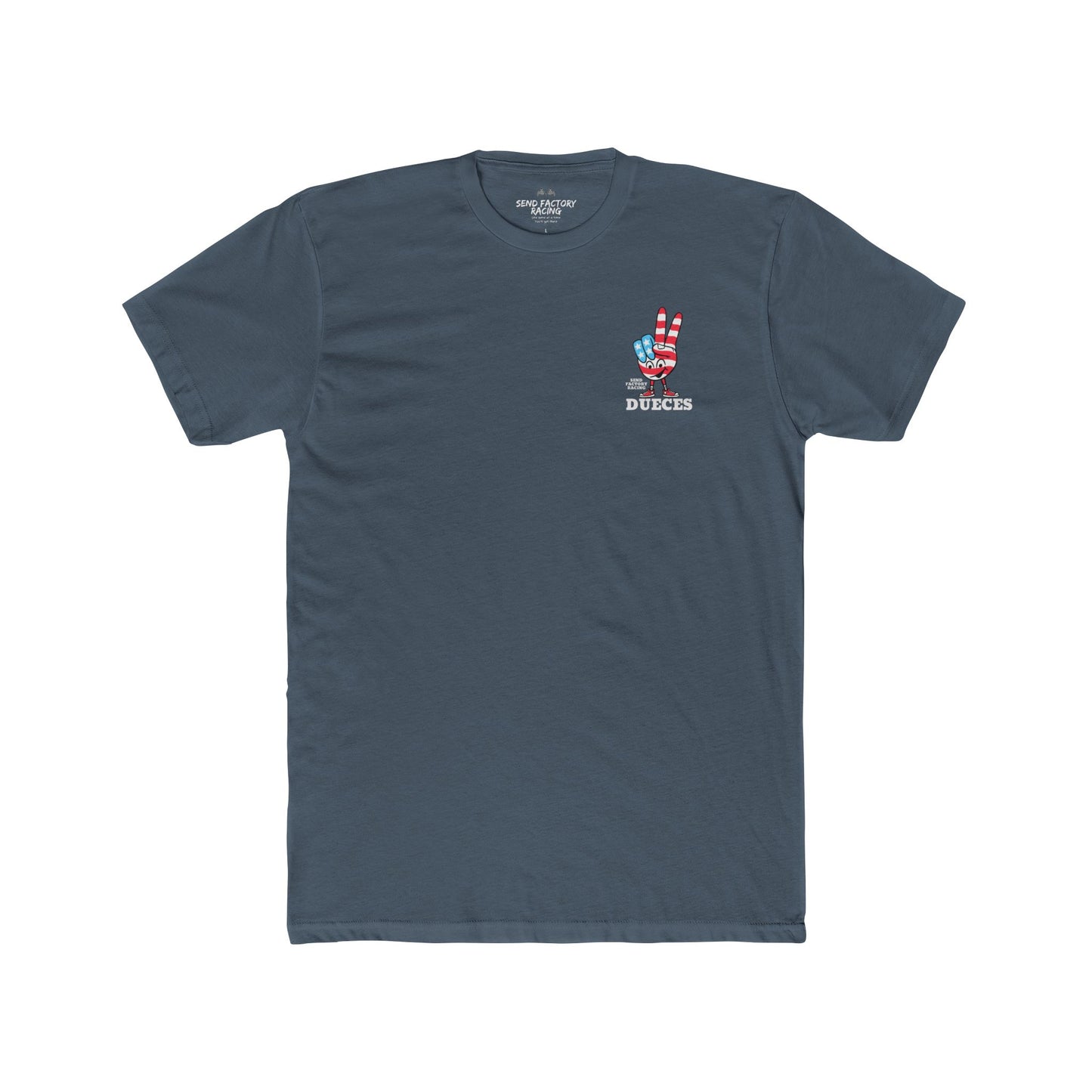 Send Factory Racing Unisex Crew Tee - Motivational Cotton T-Shirt for Racing Enthusiasts