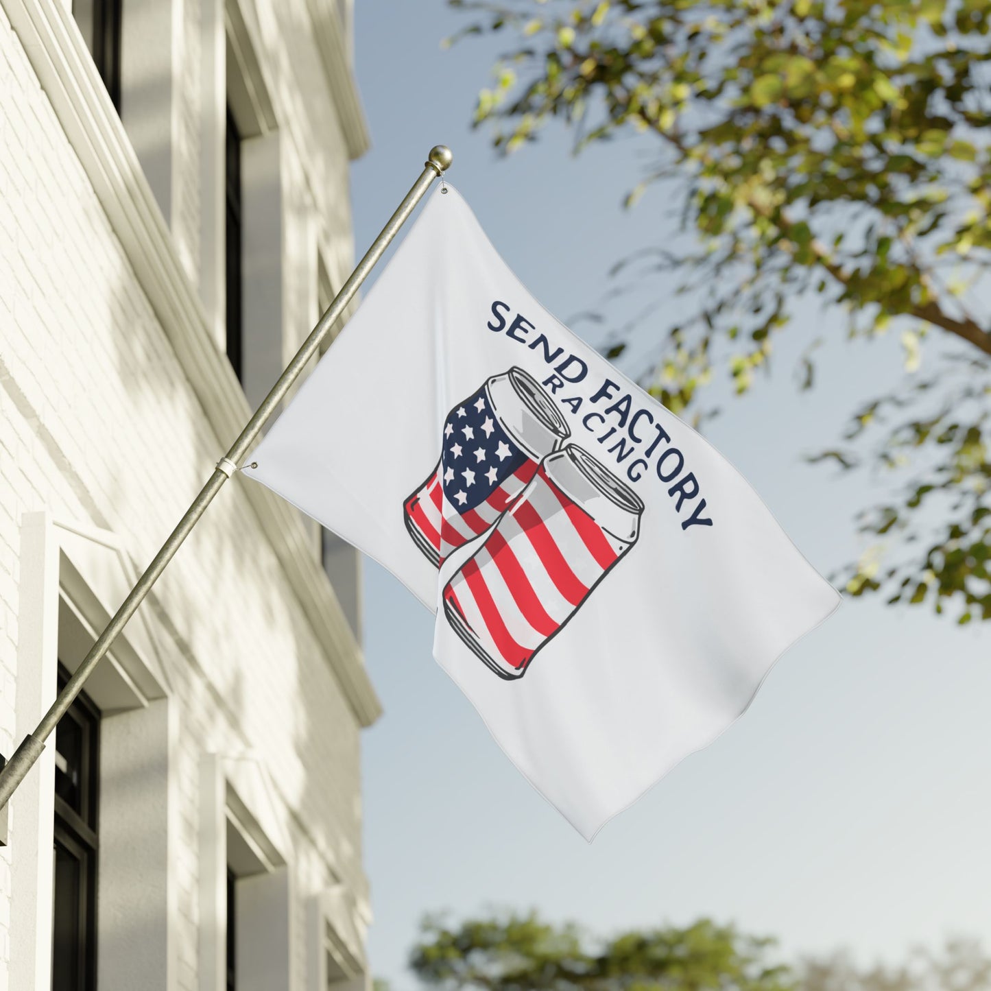 send factory racing flags