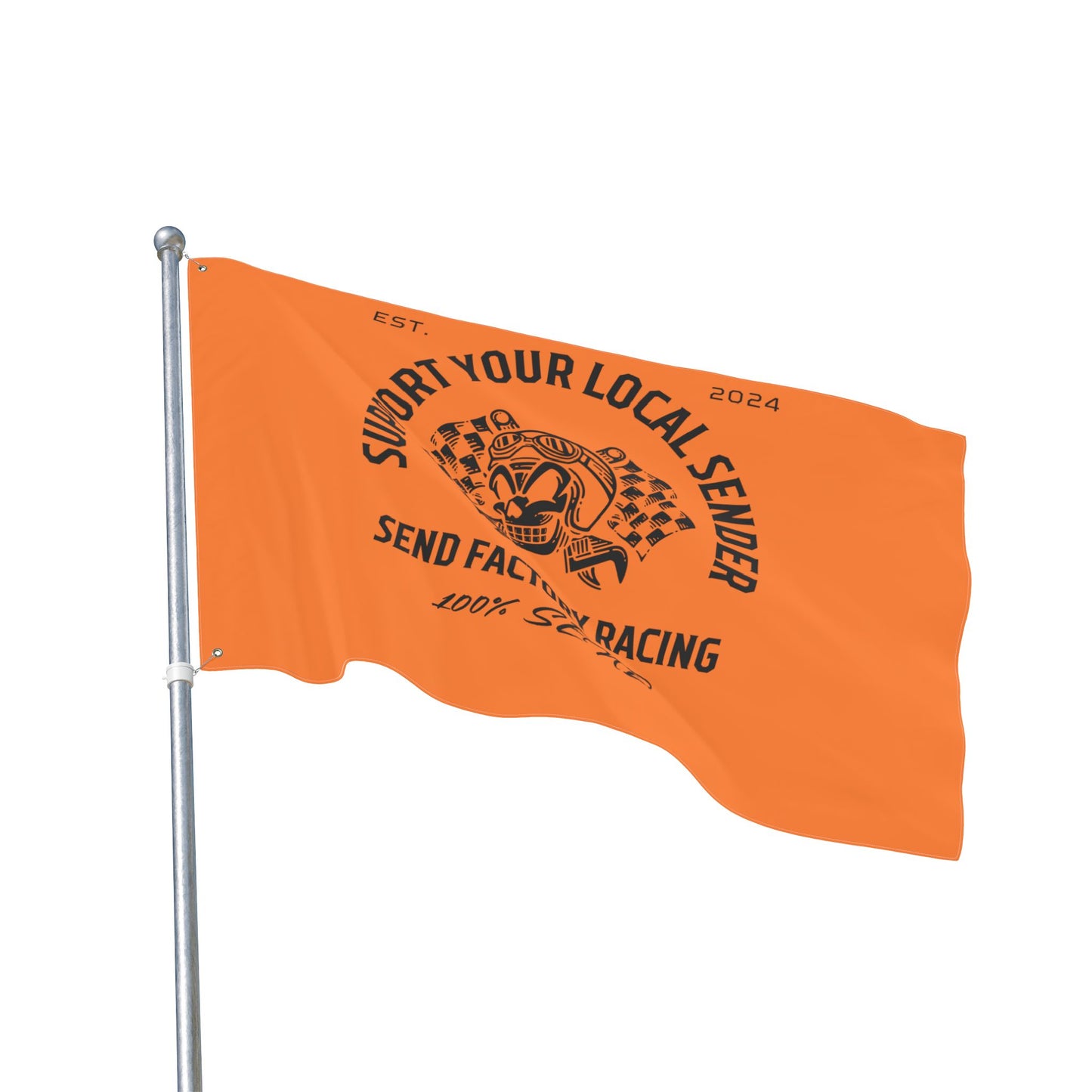 send factory racing flags