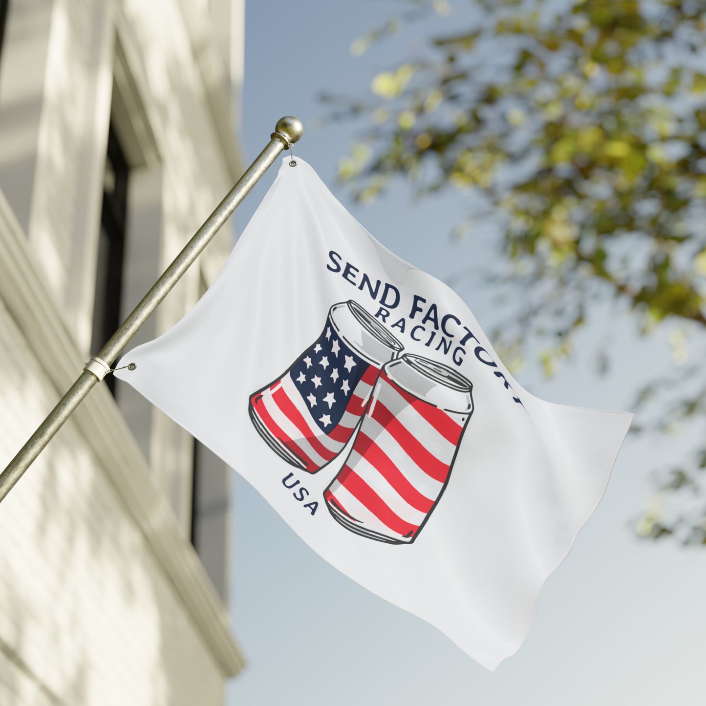send factory racing flags