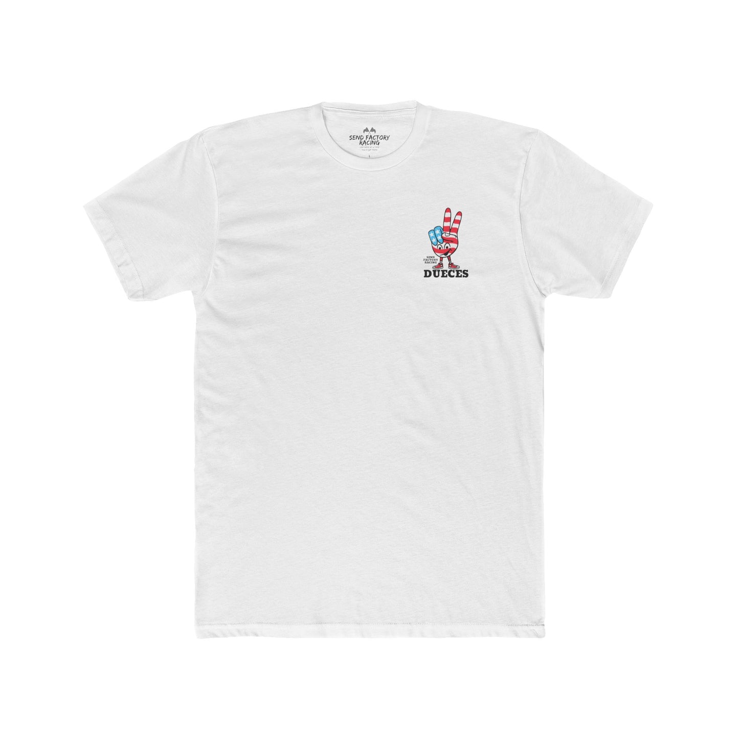 Send Factory Racing Unisex Crew Tee - Motivational Cotton T-Shirt for Racing Enthusiasts