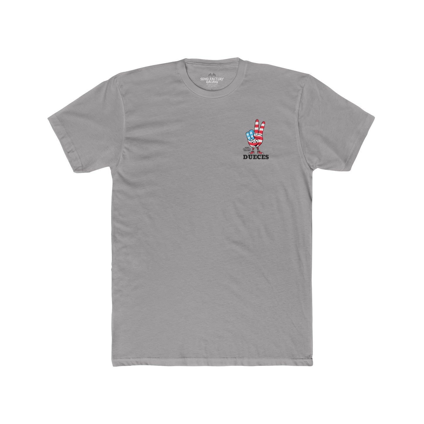 Send Factory Racing Unisex Crew Tee - Motivational Cotton T-Shirt for Racing Enthusiasts