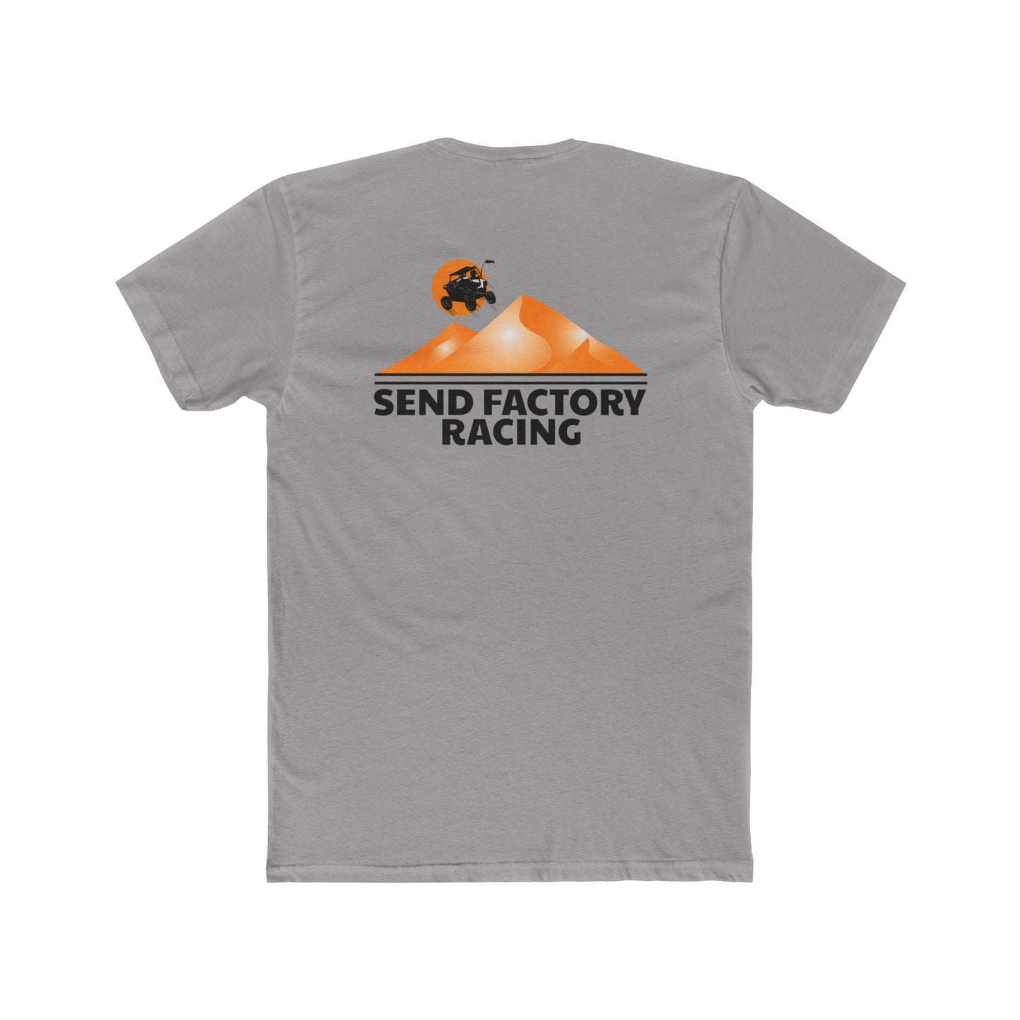 Send Factory Racing Unisex Crew Tee - Motivational Cotton T-Shirt for Racing Enthusiasts