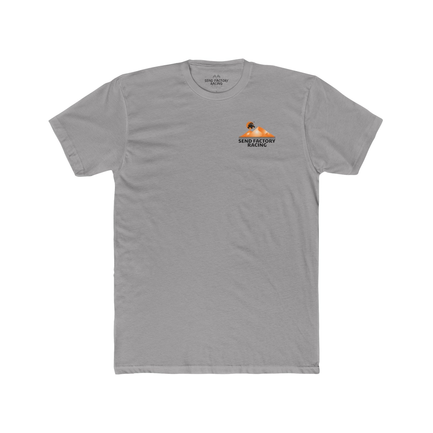 Send Factory Racing Unisex Crew Tee - Motivational Cotton T-Shirt for Racing Enthusiasts