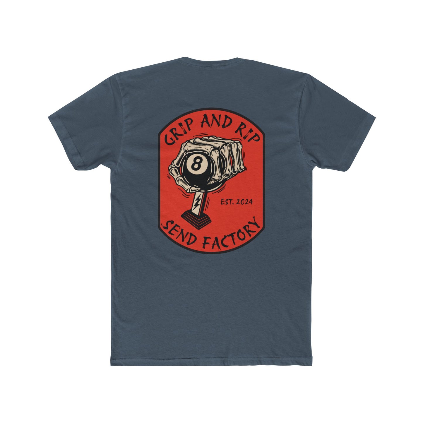 Send Factory Racing Unisex Crew Tee - Motivational Cotton T-Shirt for Racing Enthusiasts