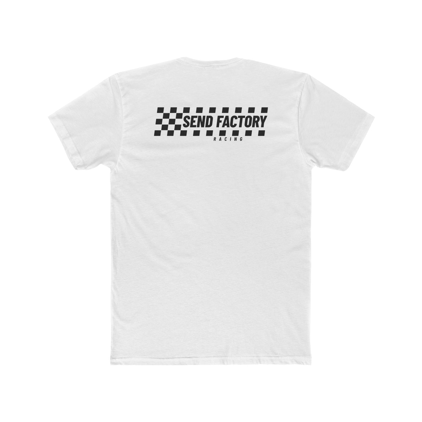 Send Factory Racing Unisex Crew Tee - Motivational Cotton T-Shirt for Racing Enthusiasts