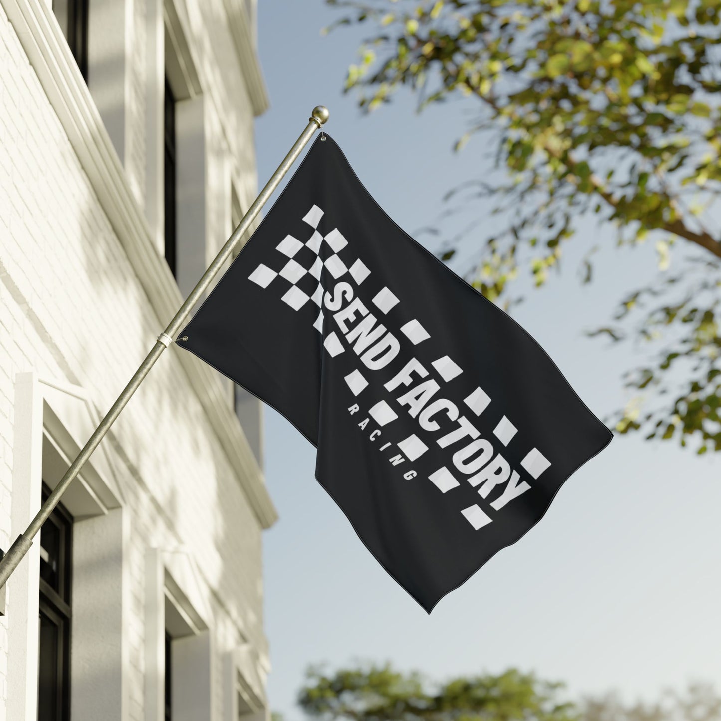 send factory racing flags