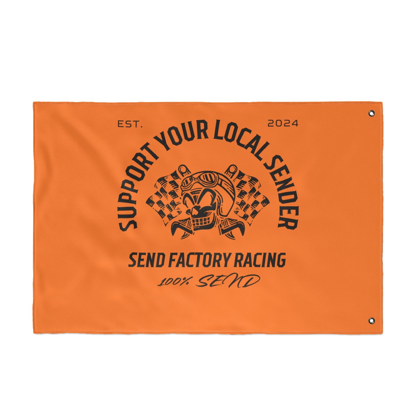 send factory racing flags