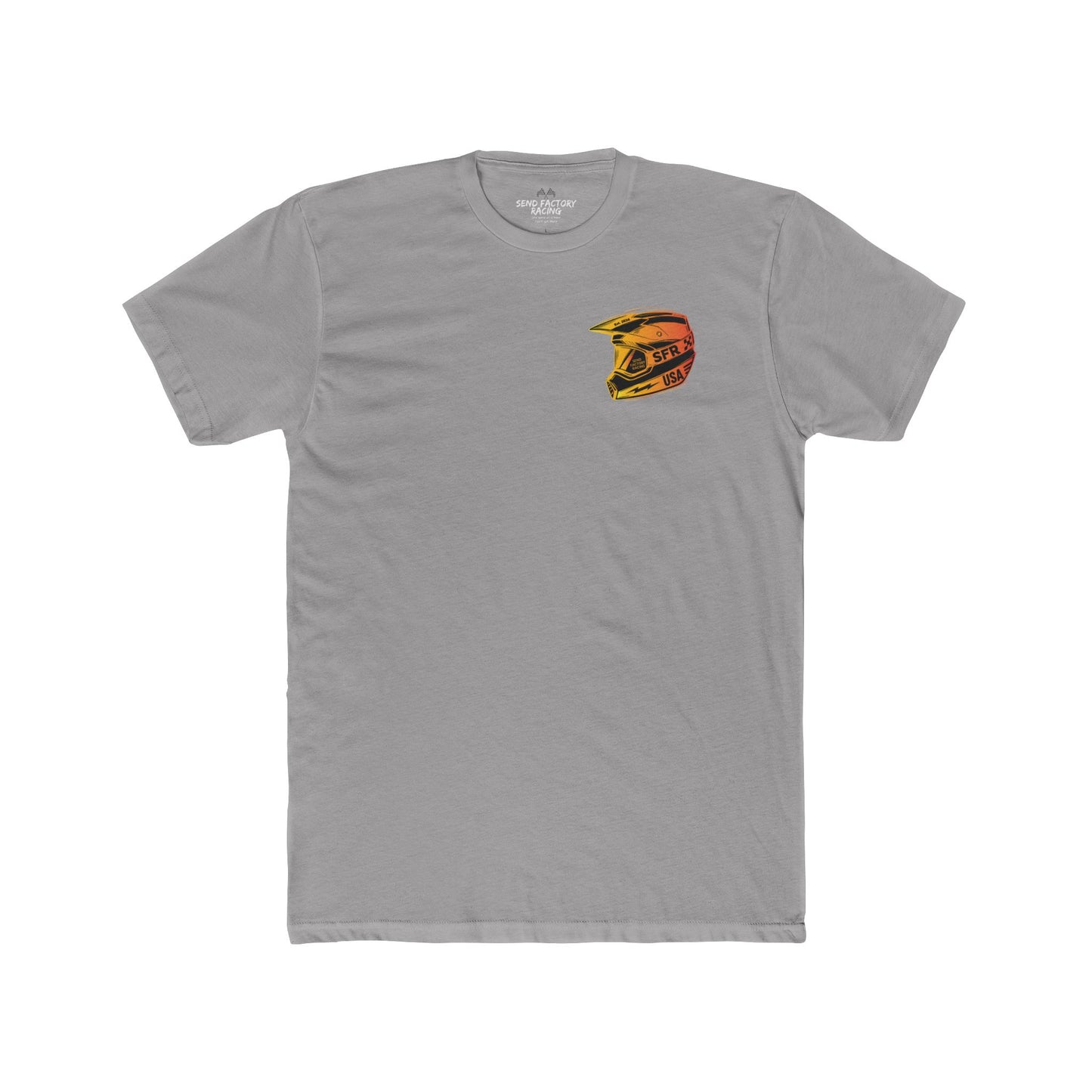 Send Factory Racing Unisex Crew Tee - Motivational Cotton T-Shirt for Racing Enthusiasts