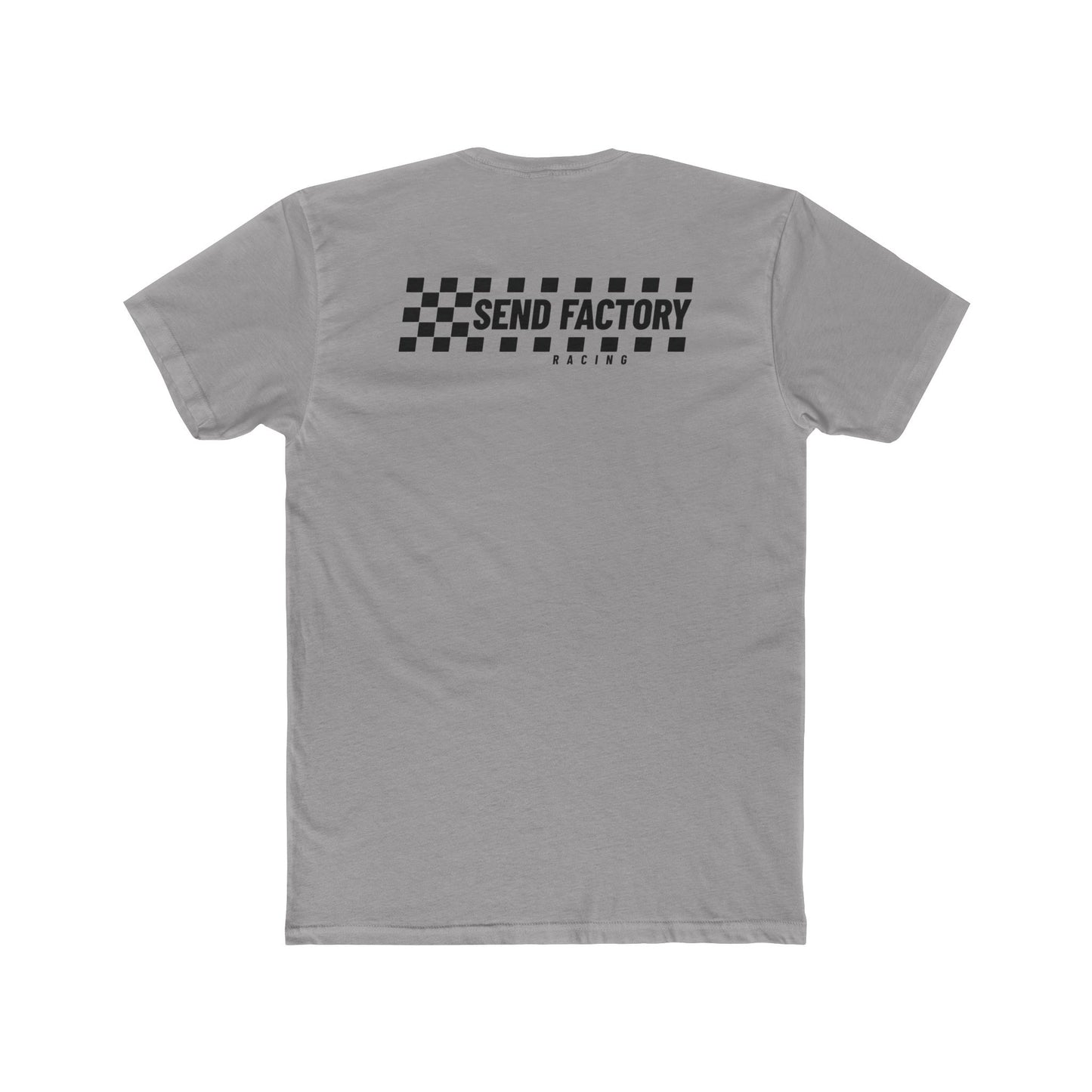 Send Factory Racing Unisex Crew Tee - Motivational Cotton T-Shirt for Racing Enthusiasts