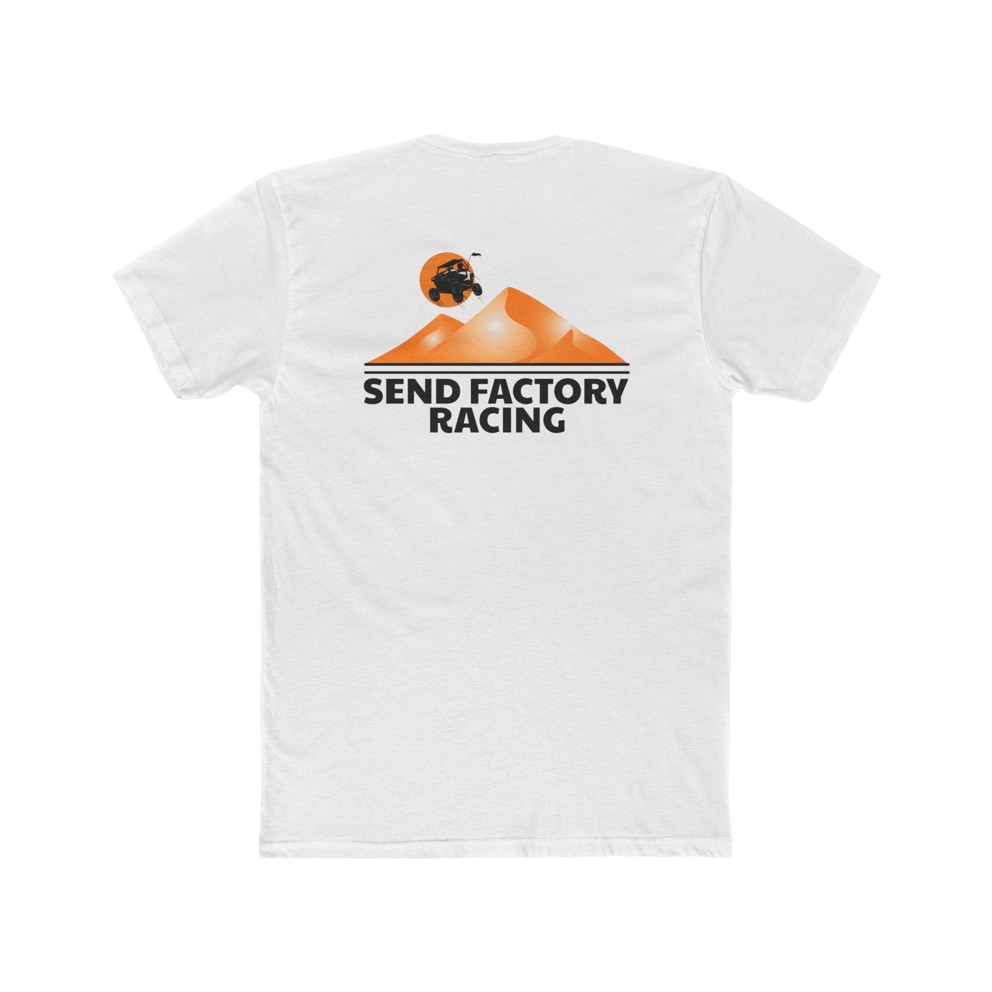 Send Factory Racing Unisex Crew Tee - Motivational Cotton T-Shirt for Racing Enthusiasts