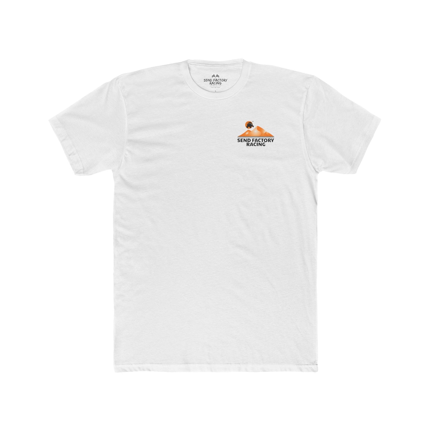 Send Factory Racing Unisex Crew Tee - Motivational Cotton T-Shirt for Racing Enthusiasts