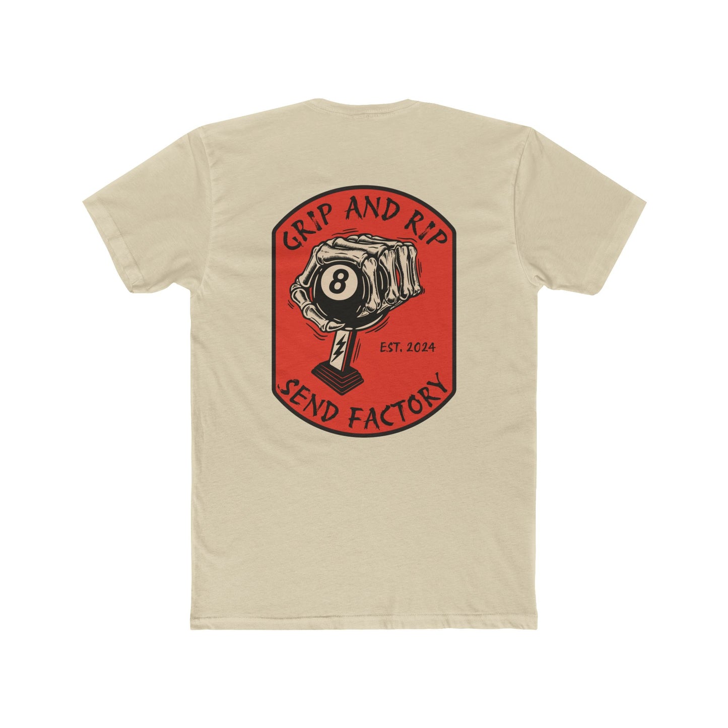 Send Factory Racing Unisex Crew Tee - Motivational Cotton T-Shirt for Racing Enthusiasts