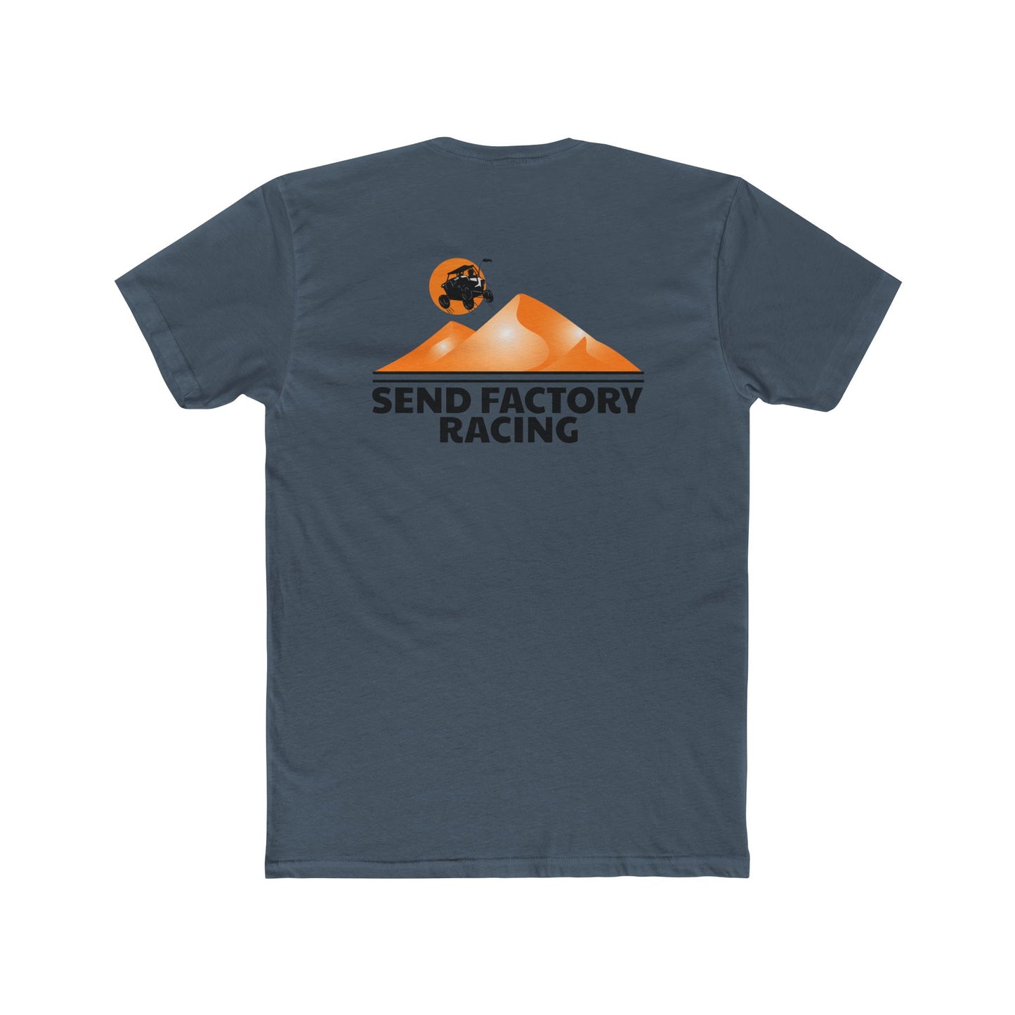 Send Factory Racing Unisex Crew Tee - Motivational Cotton T-Shirt for Racing Enthusiasts