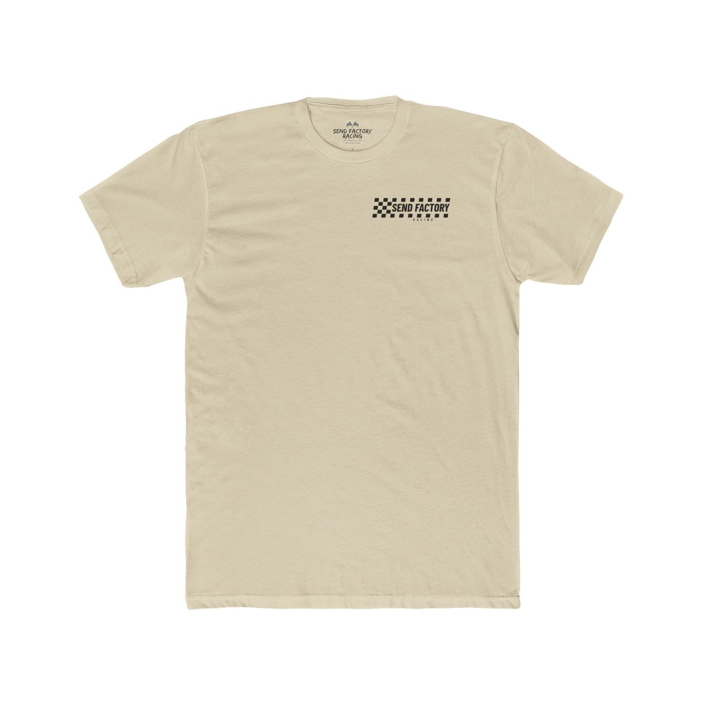 Send Factory Racing Unisex Crew Tee - Motivational Cotton T-Shirt for Racing Enthusiasts