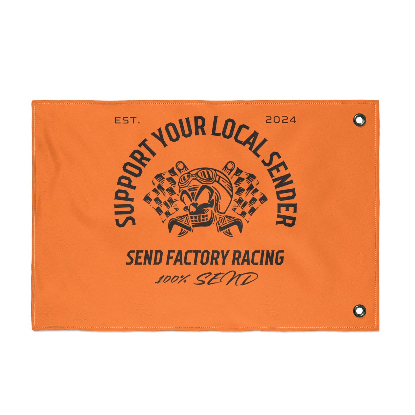 send factory racing flags