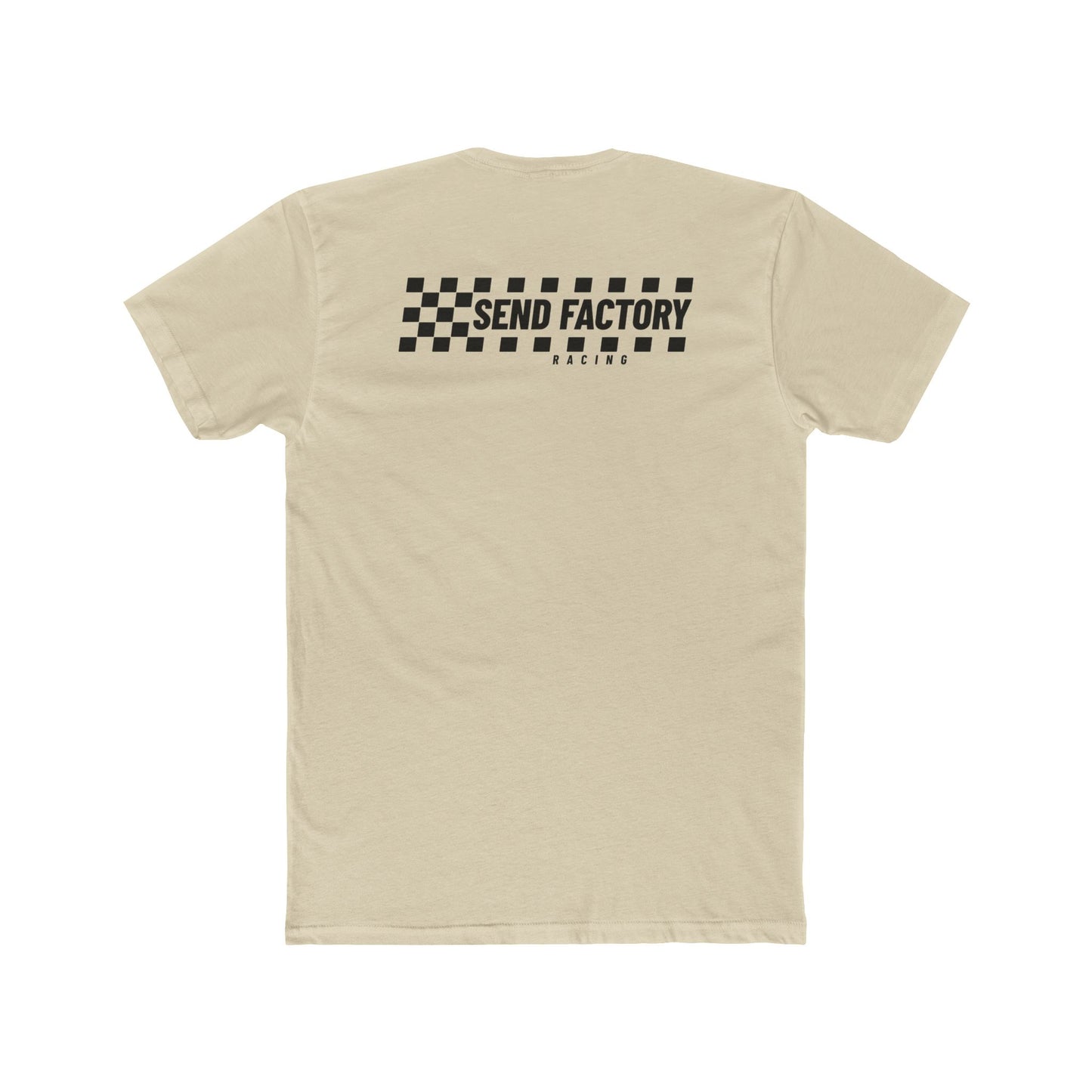 Send Factory Racing Unisex Crew Tee - Motivational Cotton T-Shirt for Racing Enthusiasts