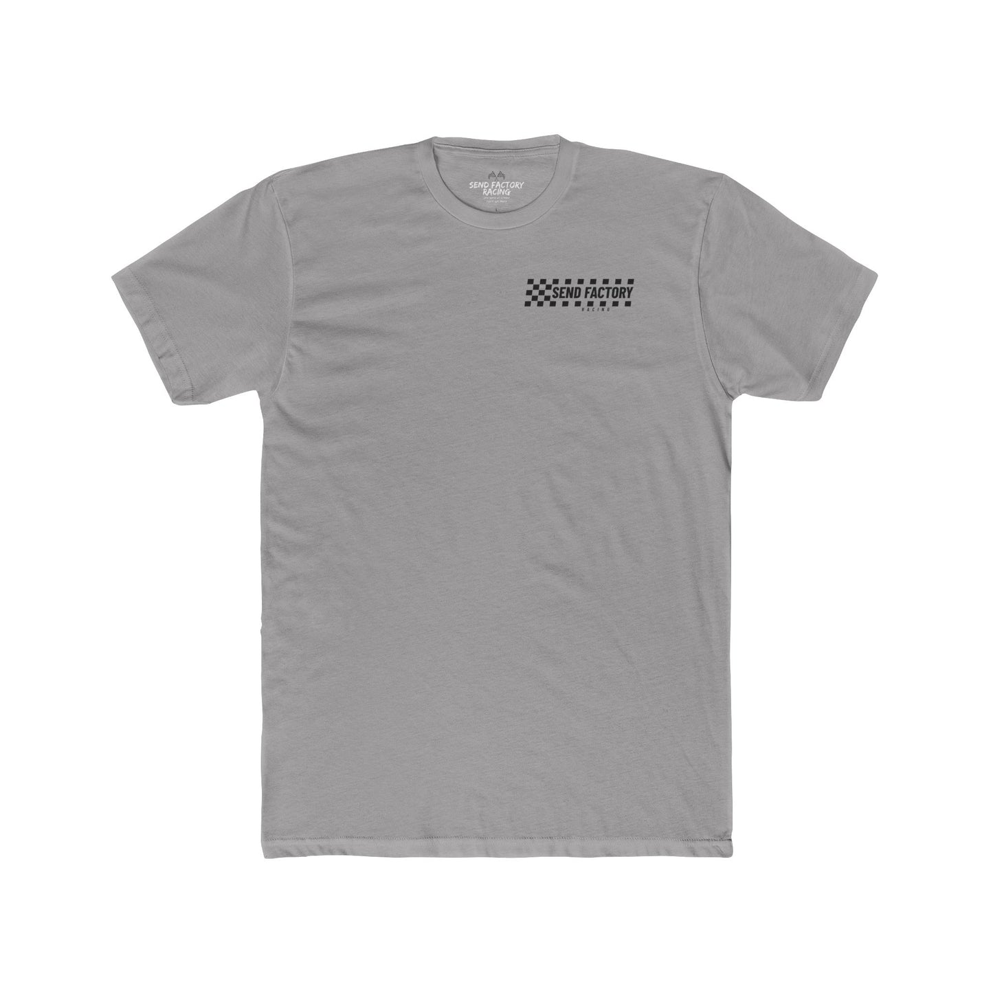 Send Factory Racing Unisex Crew Tee - Motivational Cotton T-Shirt for Racing Enthusiasts