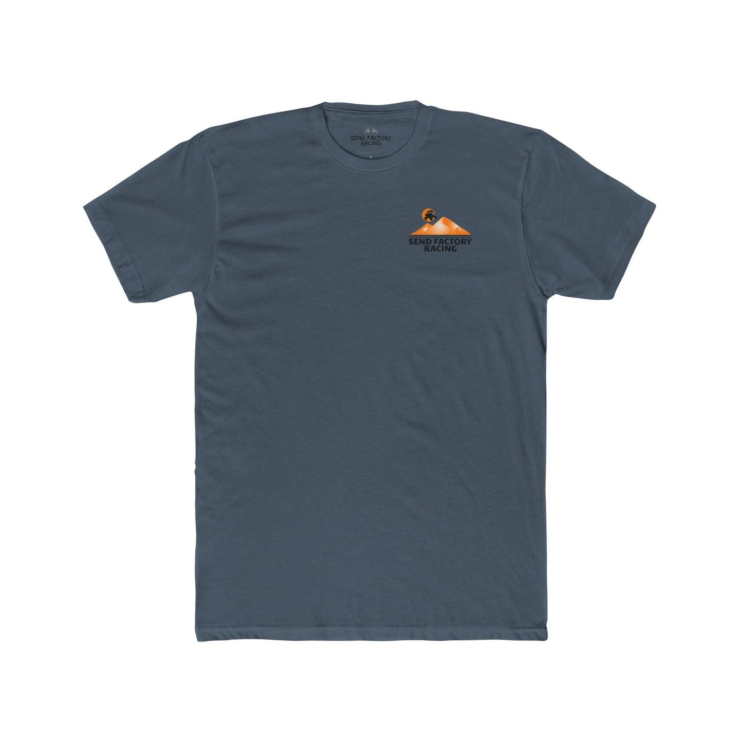 Send Factory Racing Unisex Crew Tee - Motivational Cotton T-Shirt for Racing Enthusiasts