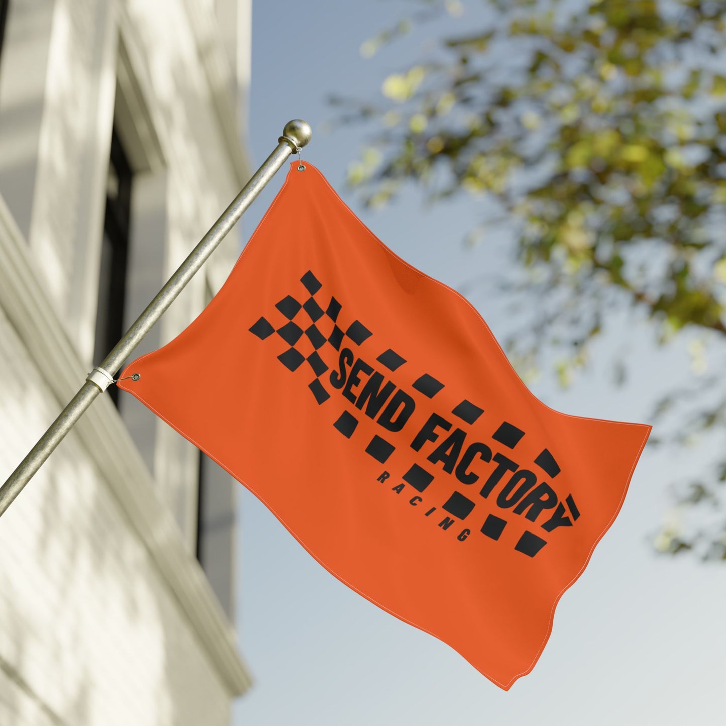 send factory racing flags
