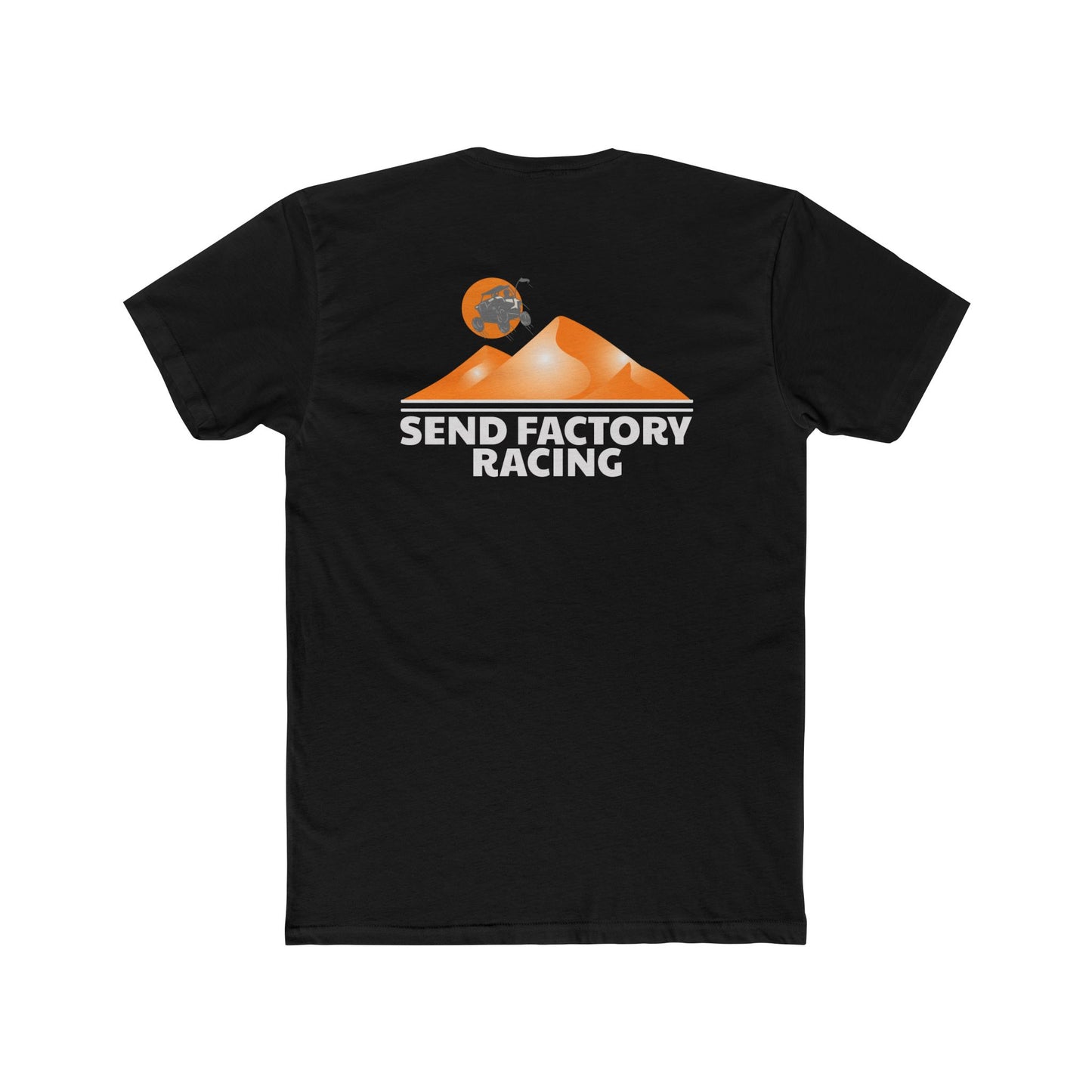 Send Factory Racing Unisex Crew Tee - Motivational Cotton T-Shirt for Racing Enthusiasts