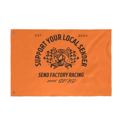 send factory racing flags
