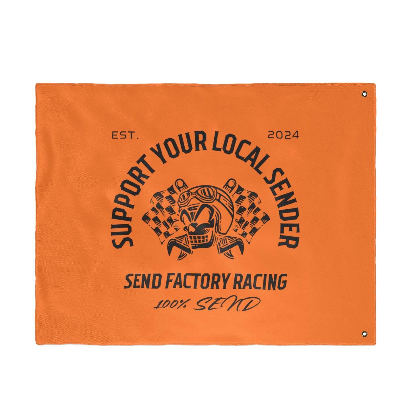 send factory racing flags