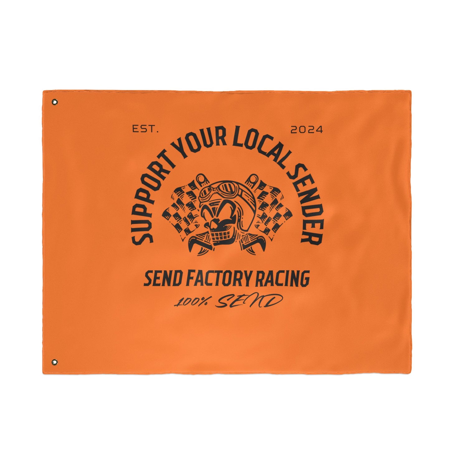 send factory racing flags