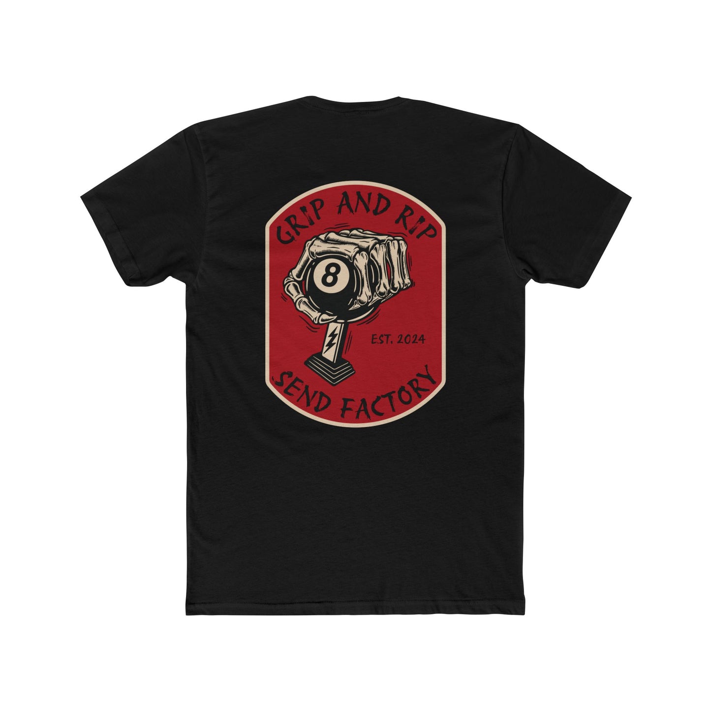 Send Factory Racing Unisex Crew Tee - Motivational Cotton T-Shirt for Racing Enthusiasts