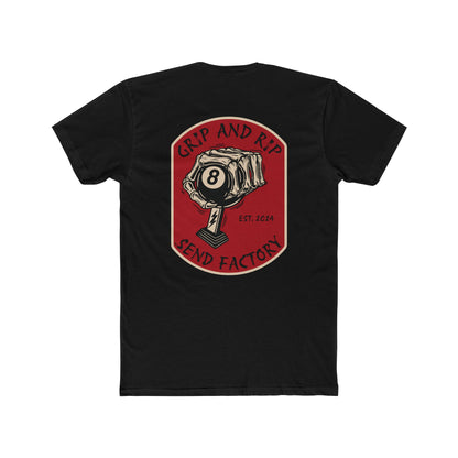 Send Factory Racing Unisex Crew Tee - Motivational Cotton T-Shirt for Racing Enthusiasts