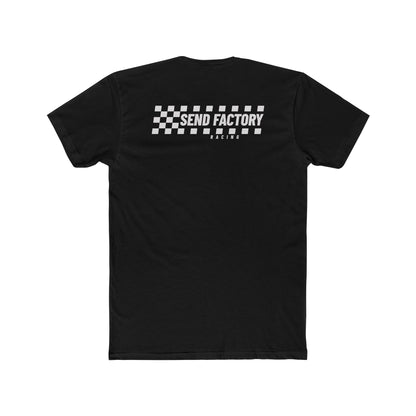 Send Factory Racing Unisex Crew Tee - Motivational Cotton T-Shirt for Racing Enthusiasts