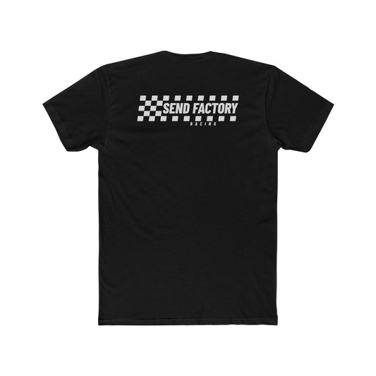 Send Factory Racing Unisex Crew Tee - Motivational Cotton T-Shirt for Racing Enthusiasts