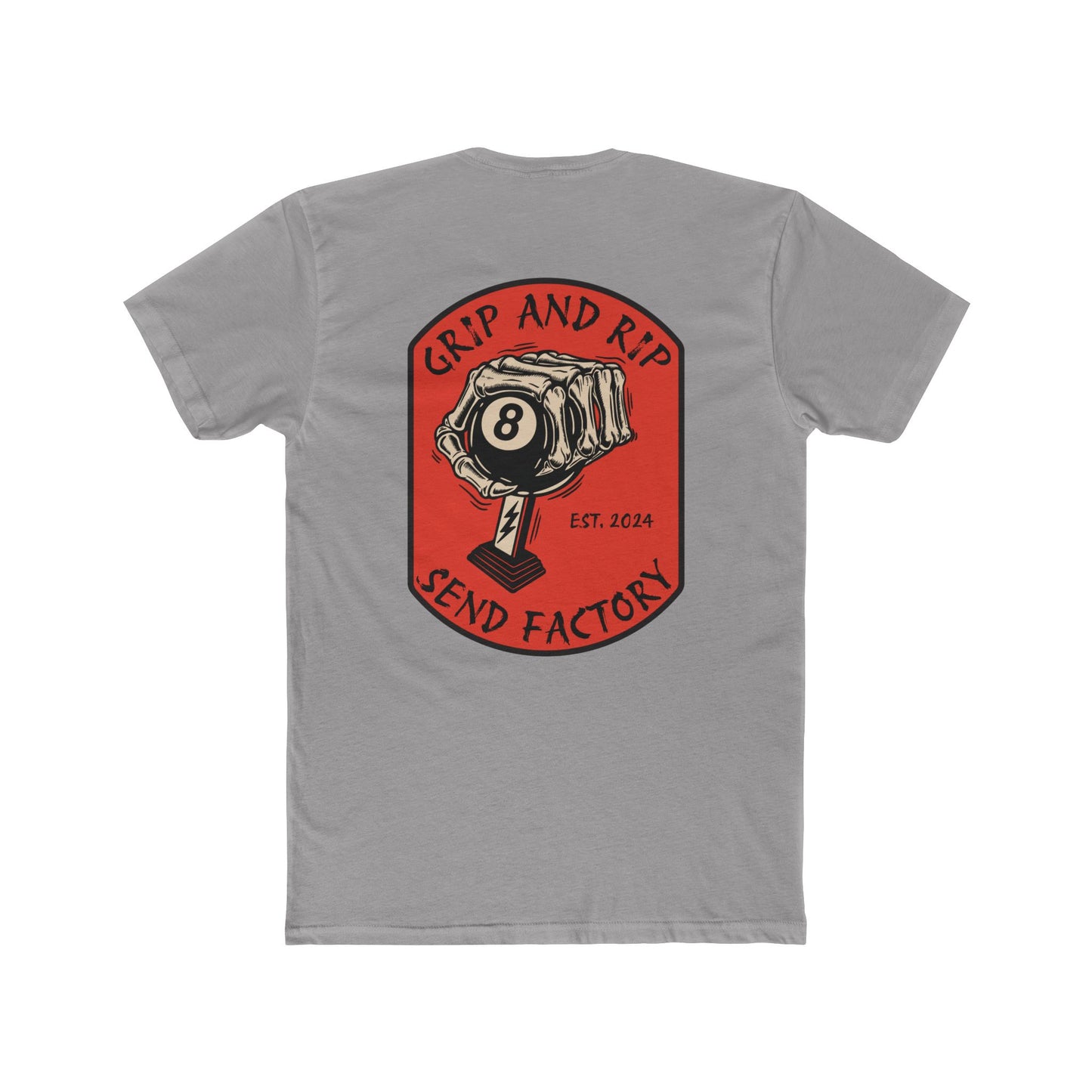Send Factory Racing Unisex Crew Tee - Motivational Cotton T-Shirt for Racing Enthusiasts