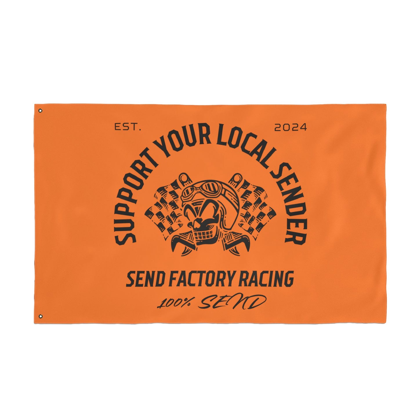 send factory racing flags