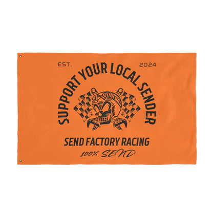 send factory racing flags